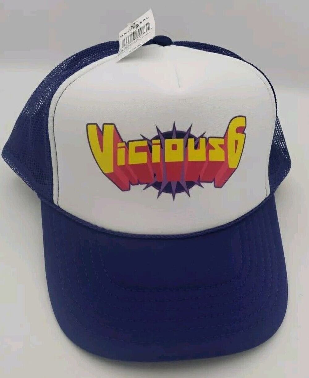 Despicable Me Trucker Hat Vicious 6 Minion Mahem NWT Universal Studios Snap Back